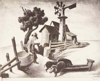 Thomas Hart Benton (American, 1889–1975) - Homestead
