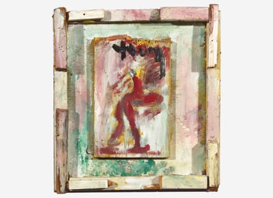 Purvis Young (American, 1943-2010) - Pregnant Again