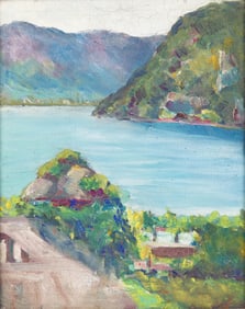 Arthur Beecher Carles (American, 1882-1952) - Le Lac d'Annecy