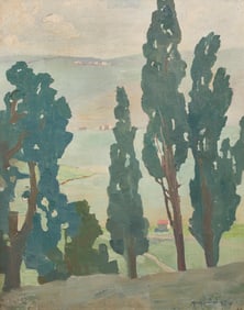 Arrah Lee Gaul (American, 1883–1980) - Sentinels on a Sultry Morning