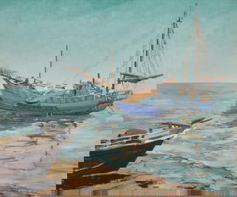 Arrah Lee Gaul (American, 1883–1980) - Gyosen Misaki