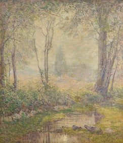 Addison Thomas Millar (American, 1860–1913) - Woodland Creek
