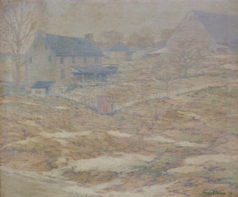 Charles Schell Corson (American, D. 1921) - Easter Morning