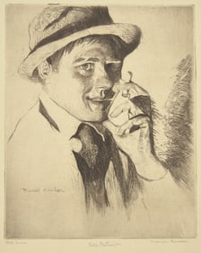 Daniel Garber (American, 1880-1958) Self-Portrait