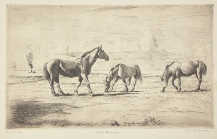 Daniel Garber (American, 1880–1958) - Old Barney