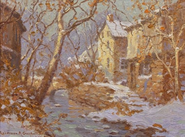 Laurence A. Campbell (American, 1939) - Carversville