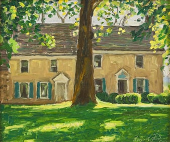 Henry Asbury Rand (American, 1886 - 1961) - Shadow Brook Farm - Holicong, Pennsylvania