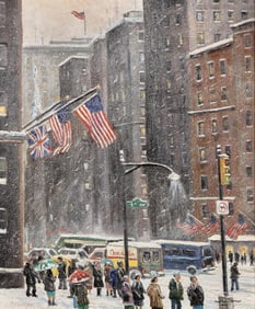 Christopher Willett (American, 1959) - 5th Ave, New York