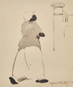 Alfred Heber Hutty (American, 1877–1954) - Man Walking