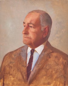 Bo Bartlett (American, 1955) - Portrait of Walter Annenberg