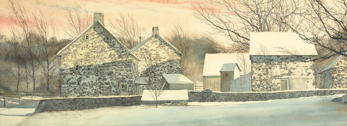 Peter Sculthorpe (American, 1948) - Winter Sun