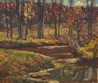 William Lester Stevens (American, 1888-1969) - Fall Woods