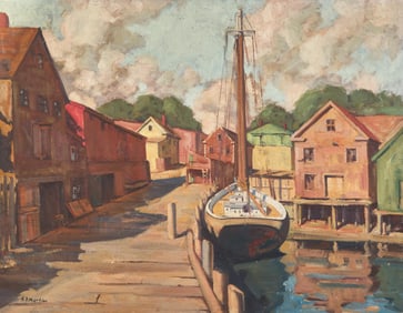 Antonio Pietro Martino (American, 1902–1989) - On the Boardwalk