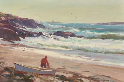 Emile Albert Gruppé (American, 1896-1978) - Pebble Beach, Rockport