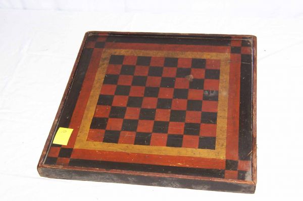 Country Store Game Board, Checker Board One Side, R