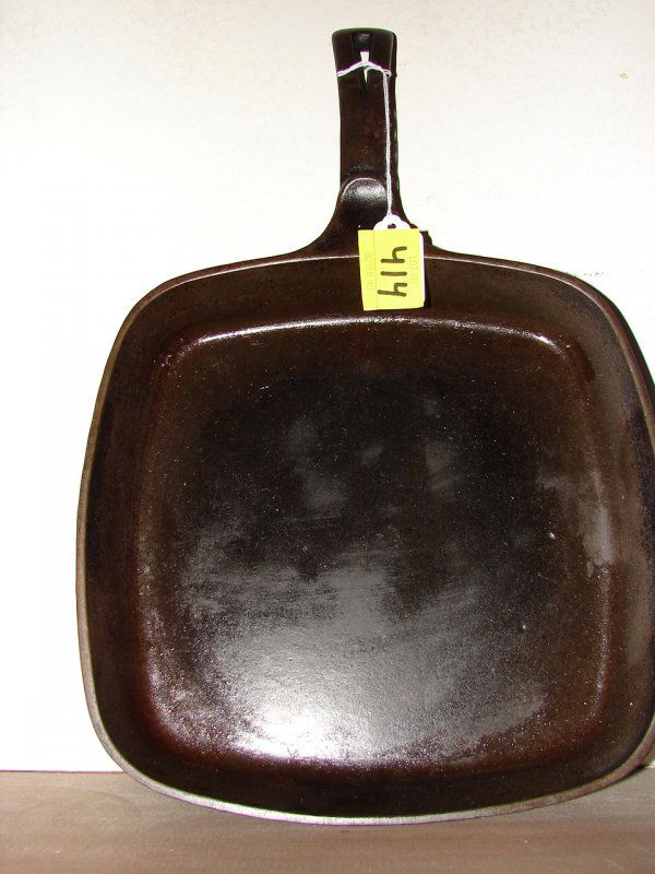 Wagner Ware, Sidney 1218B, 9.5" square skillet: Wagner Ware, Sidney 1218B, 9.5" square skillet