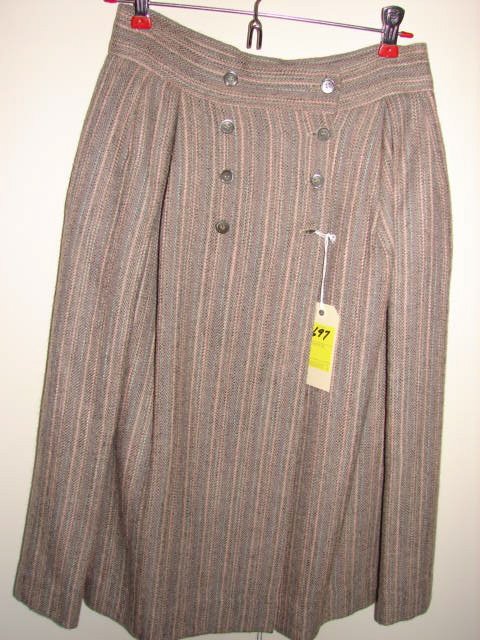 Skirt, Point of View, pink, brown and gray, size 1