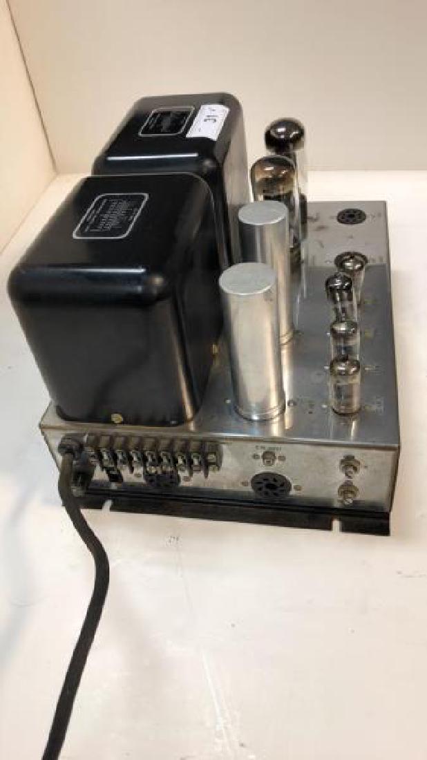 McIntosh MC 60, stereo tube power amp, missing: McIntosh MC 60, stereo tube power amp, missing tubes, sn # 5808, pitted, tested - powers up,tubes, sn # 5808, pitted, tested - powers up