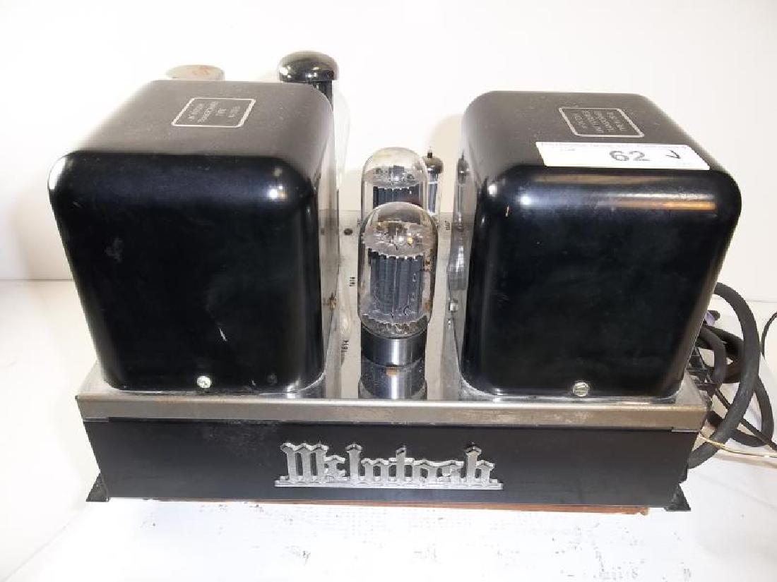 McIntosh MC 30, power transformer amp, missing: McIntosh MC 30, power transformer amp, missing tube, s # 19646, pitted, tested - powers up,tube, s # 19646, pitted, tested - powers up