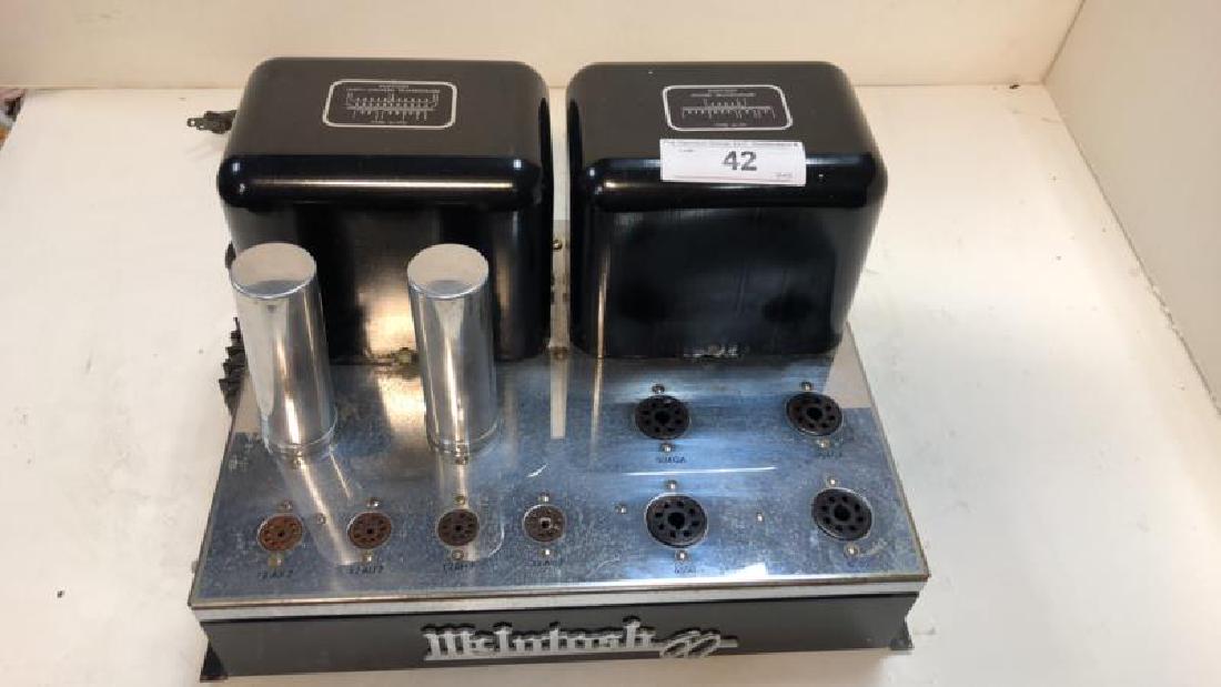 McIntosh MC 60, stereo tube power amp, no tubes,: McIntosh MC 60, stereo tube power amp, no tubes, pitted, not tested,pitted, not tested