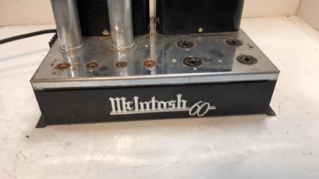 McIntosh MC 60, stereo tube power amp, no tubes,: McIntosh MC 60, stereo tube power amp, no tubes, s # 6270, pitted, tested - powers up,s # 6270, pitted, tested - powers up