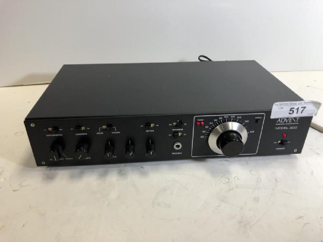 Advent Model 300 stereo tuner, tested - powers up: Advent Model 300 stereo tuner, tested - powers up,
