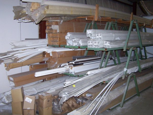 Contents of Rack Plastic / Vinyl Parts Pieces