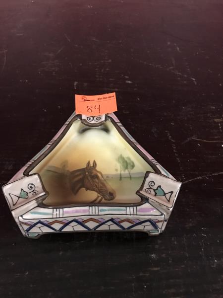 (1) Nippon Horse Ashtray: (1) Nippon Horse Ashtray