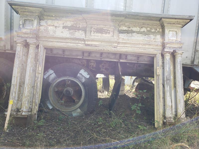 Wooden Fireplace mantle, 44"h x 66"wide, overall (1 of 5)