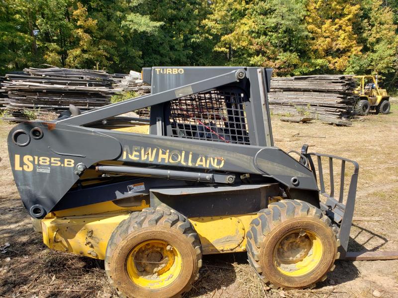 New Holland Skid Steer, LS 185 B Turbo, Serial # (1 of 12)
