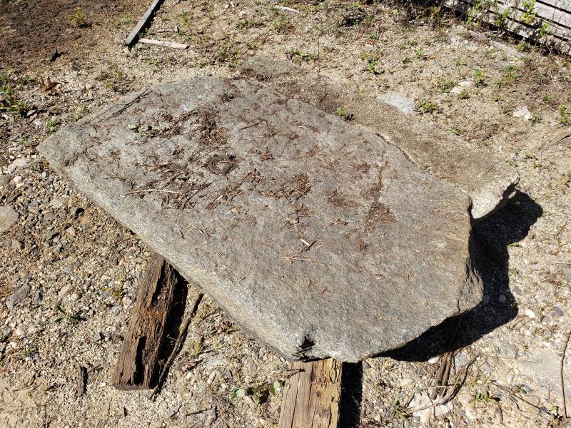 Front step granite, 62x31x7" thick: Front step granite, 62x31x7" thick