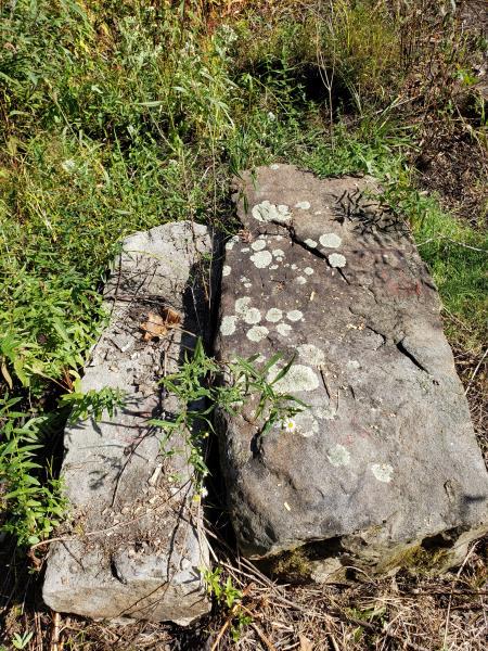 4 granite blocks; average size 57"x20"x12" (1 of 3)