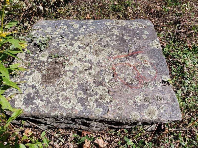 Granite Step, 37"x34"x8": Granite Step, 37"x34"x8"