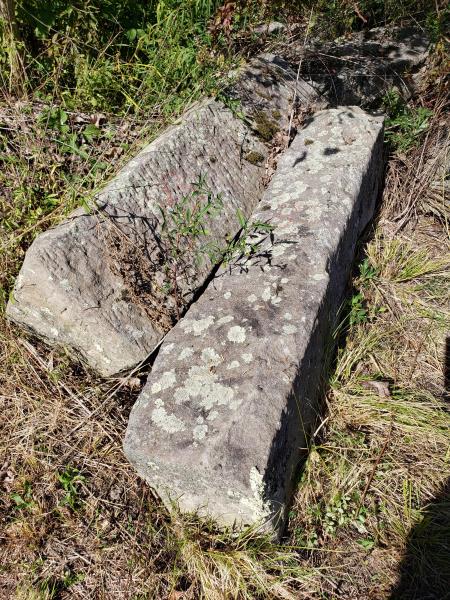 6 Granite Blocks, approx 6'x24"x24": 6 Granite Blocks, approx 6'x24"x24"