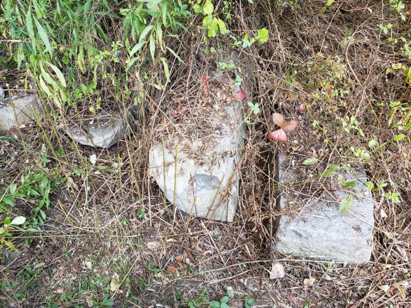 6 Granite Blocks, approx 6'x24"x24": 6 Granite Blocks, approx 6'x24"x24"