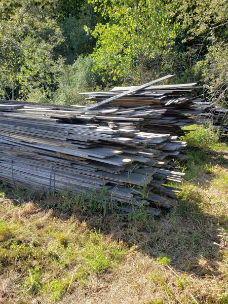 4 Stacks of Pine board, 4'x6'x10', 1"x10"x1"x12, 1"x14" (1 of 6)