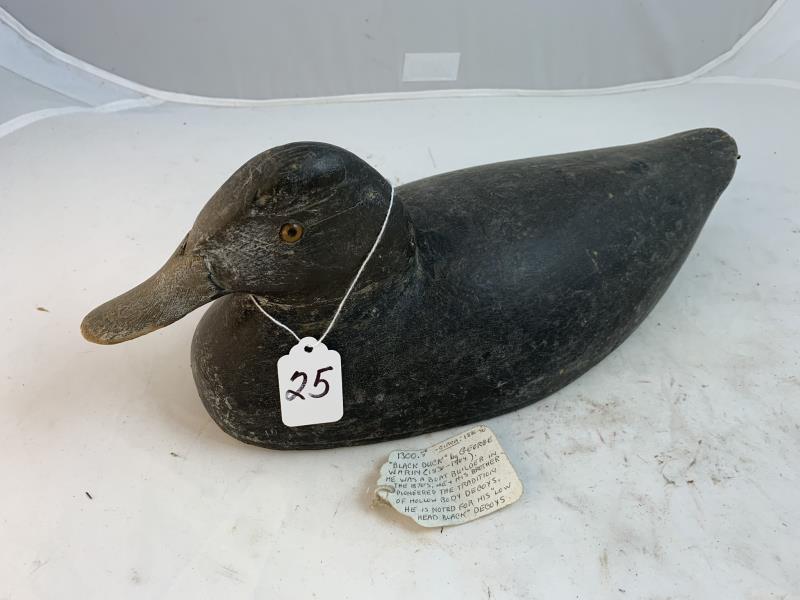 Black Duck, George Warin, Canada, hollow, weight + line (1 of 9)