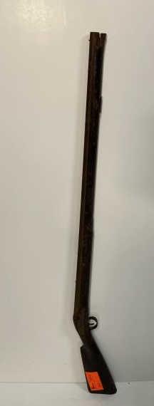Musket, Maple Handle Missing parts, poor Condition with: Missing parts, poor Condition with ramrod, 50 1/2"