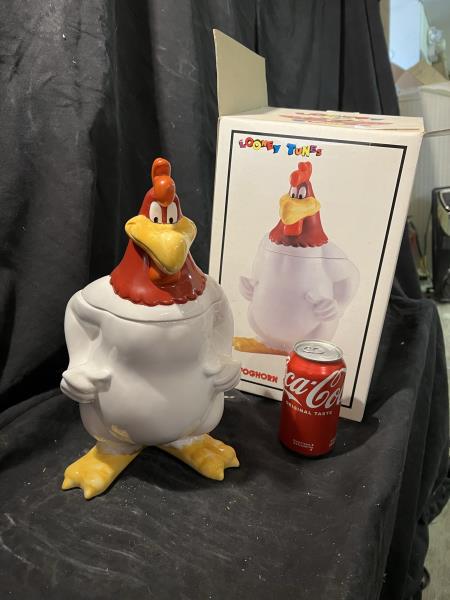 Looney Tunes Foghorn Leghorn Cookie Jar, Ceramic, (1 of 11)