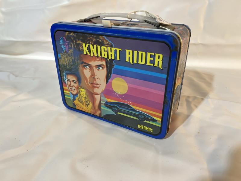 Knight Rider Metal Lunchbox by Thermos, Norwich, (1 of 5)