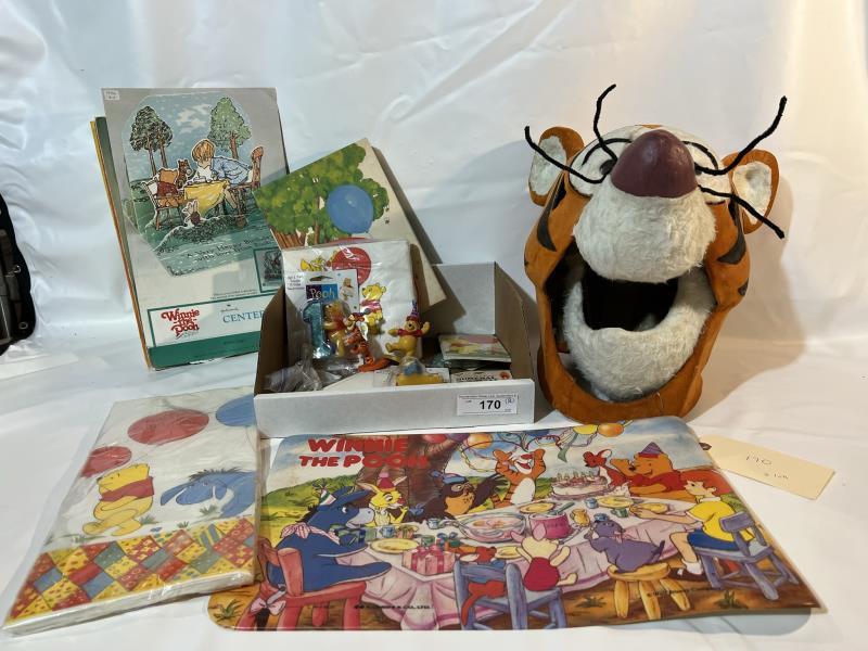 Lot of Winnie The Pooh Birthday Party Accessories (1 of 18)