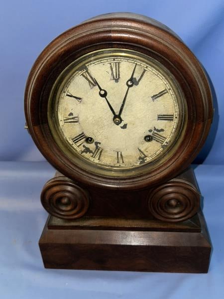 Shelf Clock, Empire style, Ingraham Briston Conn., (1 of 4)