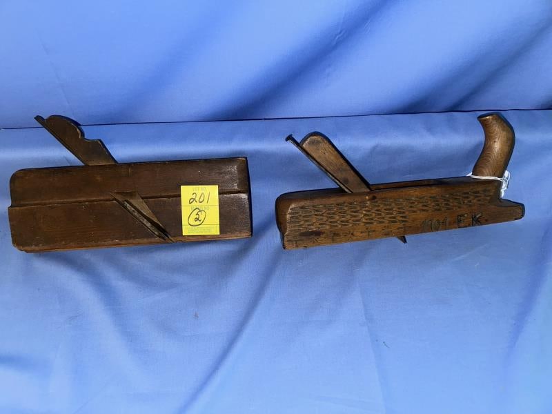 2 planes, one engraved 1901 E. K. (1 of 3)