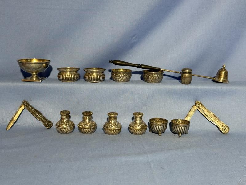 Lot of Coin Silver and Sterling. 2 coin knives (1 (1 of 3)