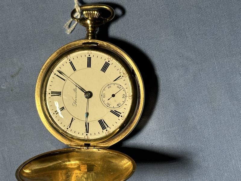 Hamilton Pocket Watch, Hamilton Watch Co. - Lancas (1 of 5)