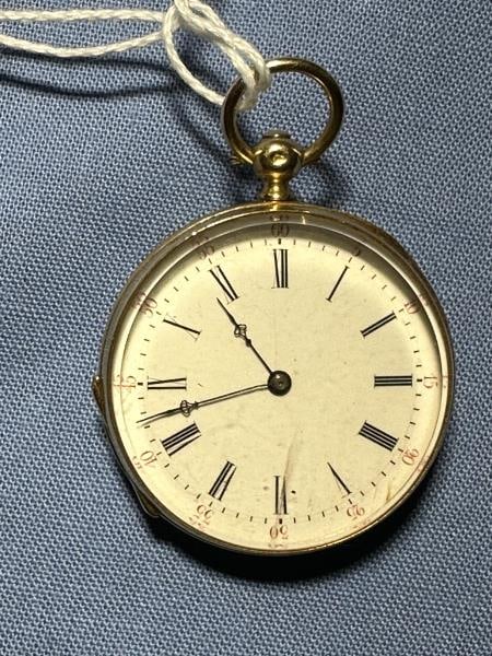 Pocket Watch, Hettich - Gannelon, A. Remis, crysta: Pocket Watch, Hettich - Gannelon, A. Remis, crystal cracked, size 5Unless You Are A Liveauctioneers Premium Bidder This Lot Must Be Paid For By Cash, Bank Check or Wire Transfer.