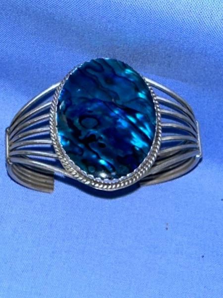 Bracelet, sterling, stamped RB (1 of 3)