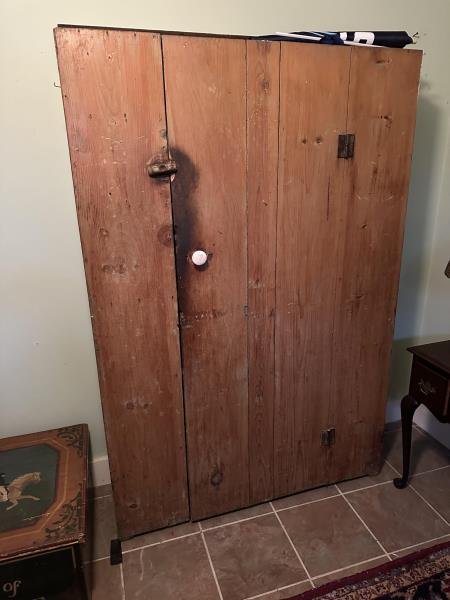 Jelly Cupboard: 6' Tall x 49" Wide x 13.5" Deep