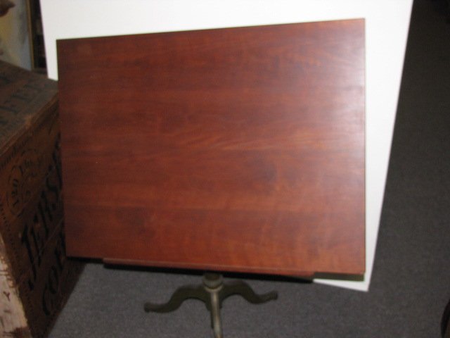 Tip Top Drafting Table w/ Metal Base: Tip Top Drafting Table w/ Metal Base