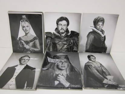 (150) Opera Photos, Metropolitan Opera Assn Ink Press: (150) Opera Photos, Metropolitan Opera Assn Ink Press Dept., Many Duplicates, Martina Arroyo, William Lewis, Bonaldo Giaiotti, Nedda Casei, Richard Tucker, John Alexander, Irene Davis